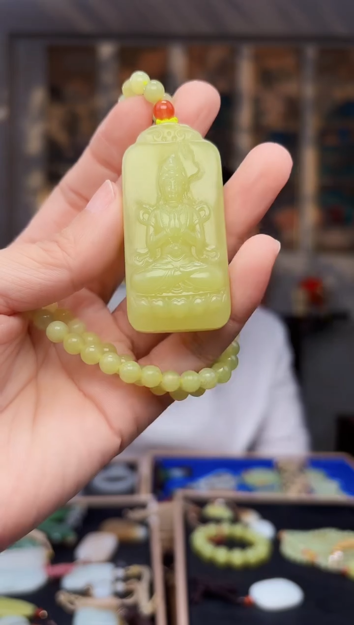 【闪购商品】和田玉挂件未镶嵌拍一发一