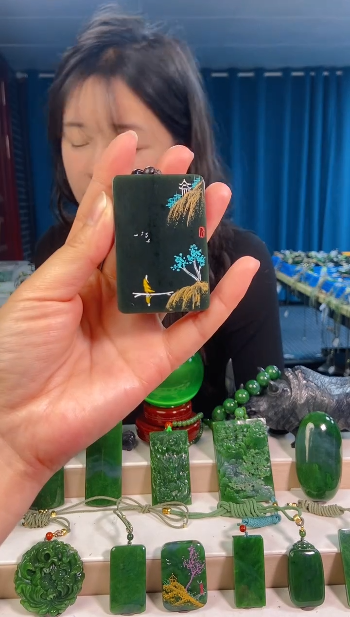 【闪购商品】和田玉挂件未镶嵌1