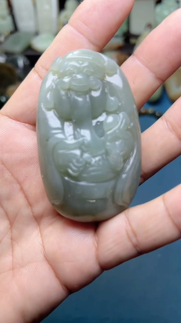 未镶嵌和田玉把件-