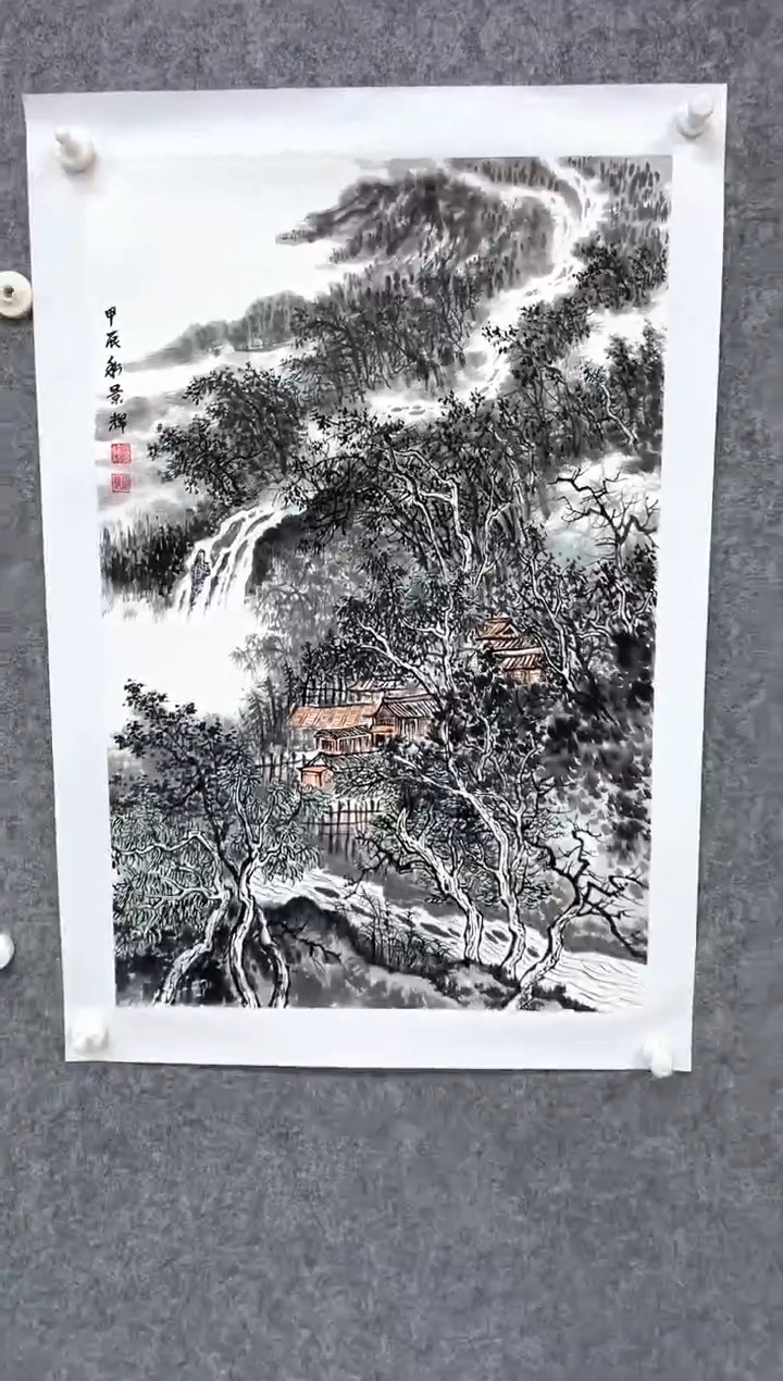 【闪购商品】国画绘画作品-3平尺