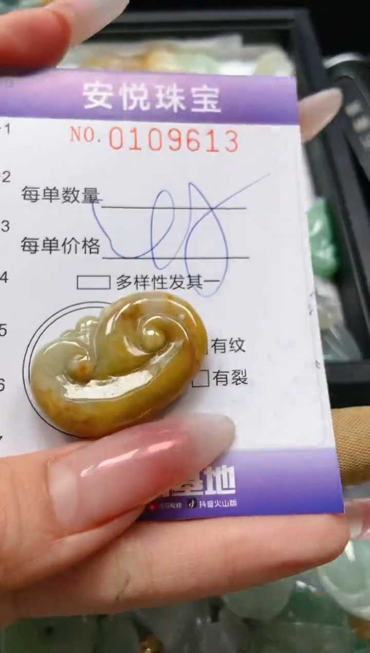 【闪购商品】翡翠颈饰未镶嵌闪购0109613