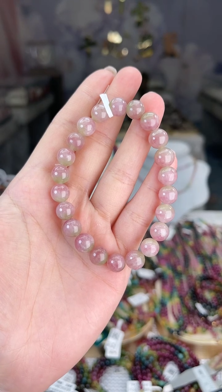 【闪购商品】碧玺/未镶嵌J8mm+碧玺单圈多样性发货