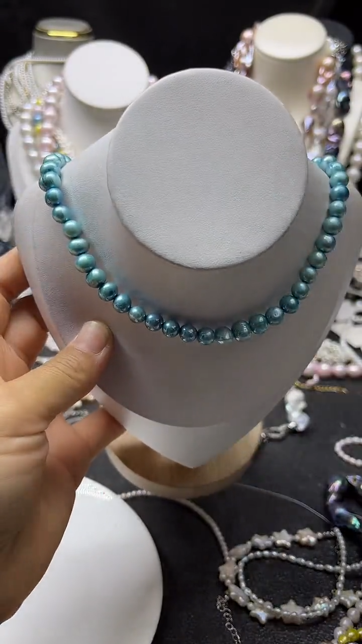 颈饰未镶嵌淡水珍珠多人