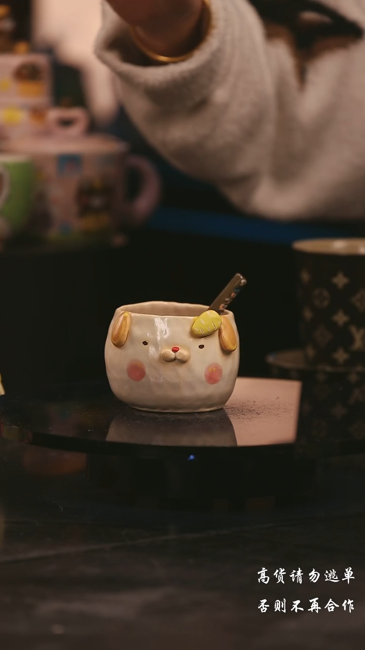 陶瓷景德镇可爱设计师款陶瓷 