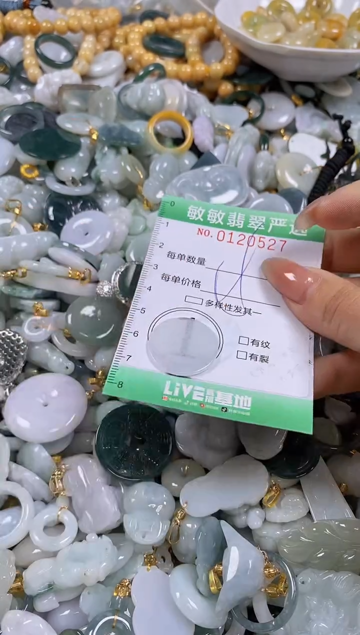 【闪购商品】翡翠颈饰未镶嵌闪购0120527