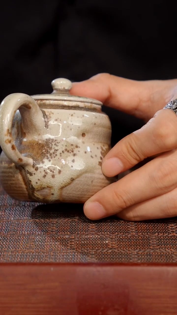 陶瓷奢瓷/瑞寅柴烧茶器（壶）649