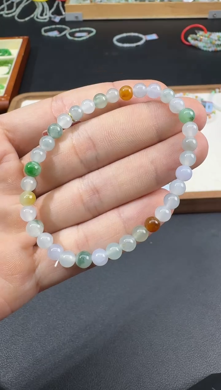 未镶嵌手串翡翠S0923-S1680-343