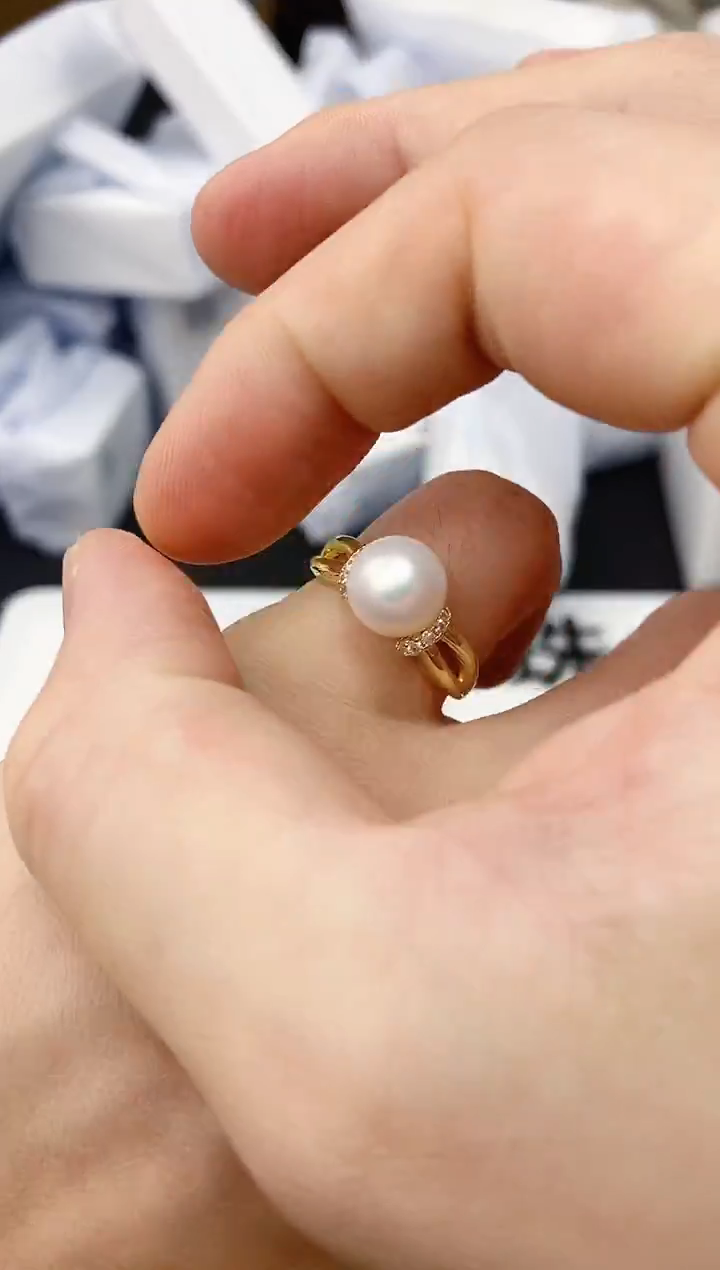 未镶嵌耳饰淡水珍珠jz1017