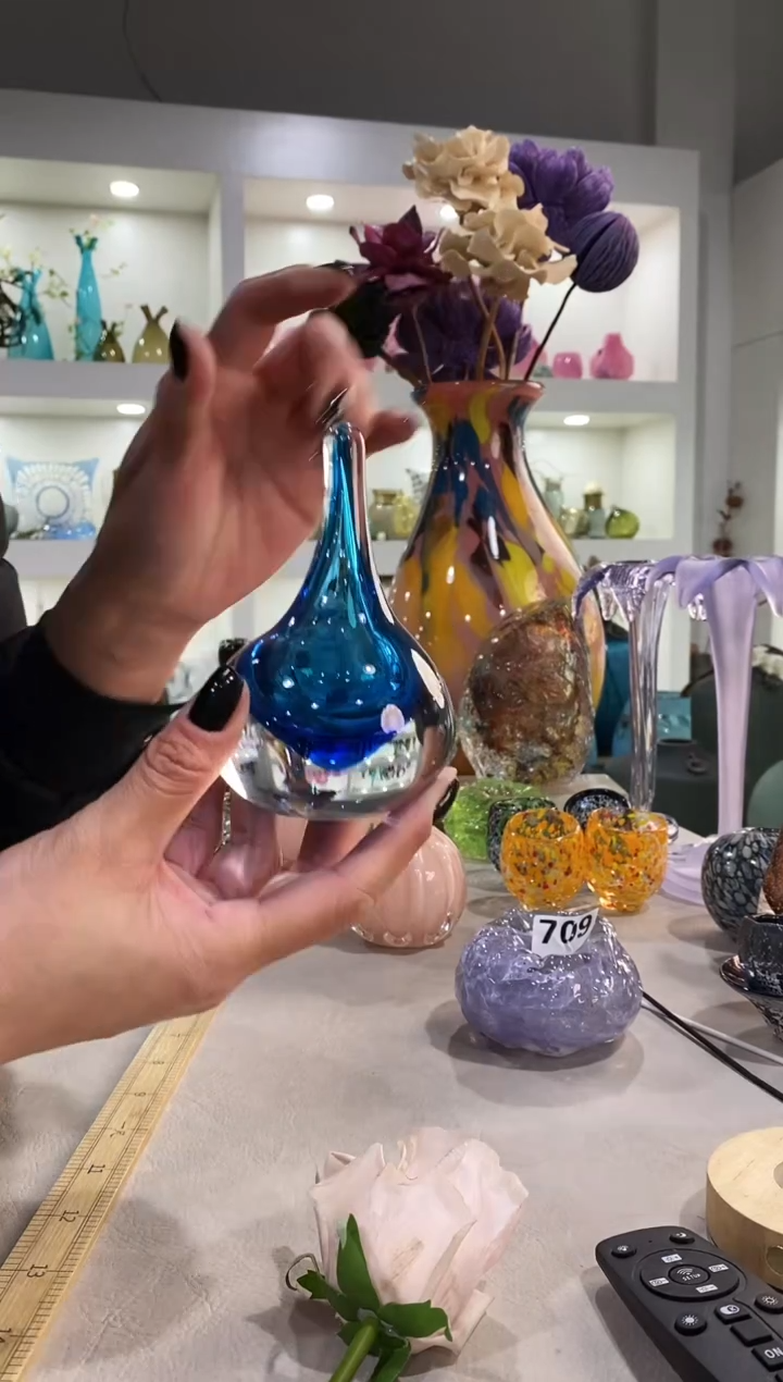 慕忆家手作琉璃花瓶