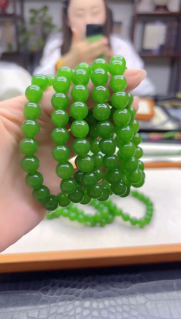 未镶嵌手链和田玉DIY款S855