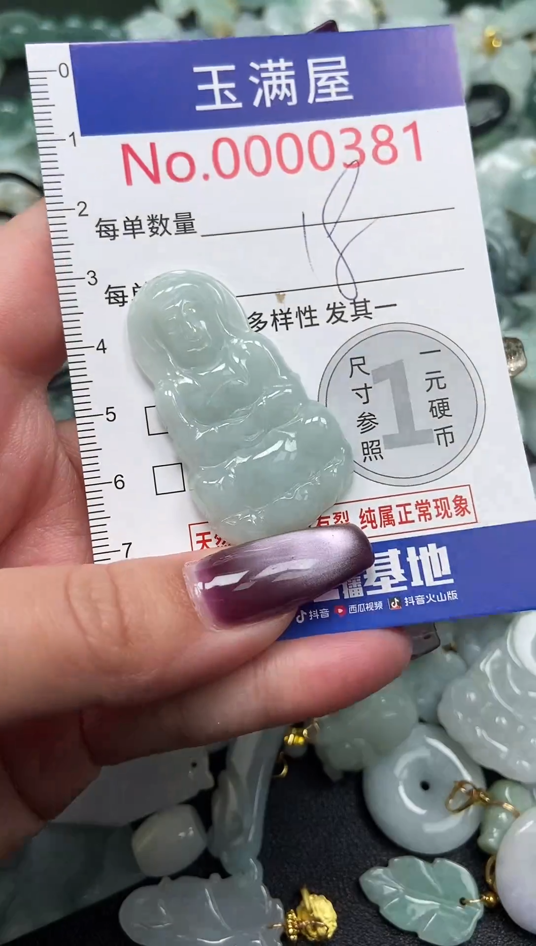 颈饰未镶嵌翡翠381