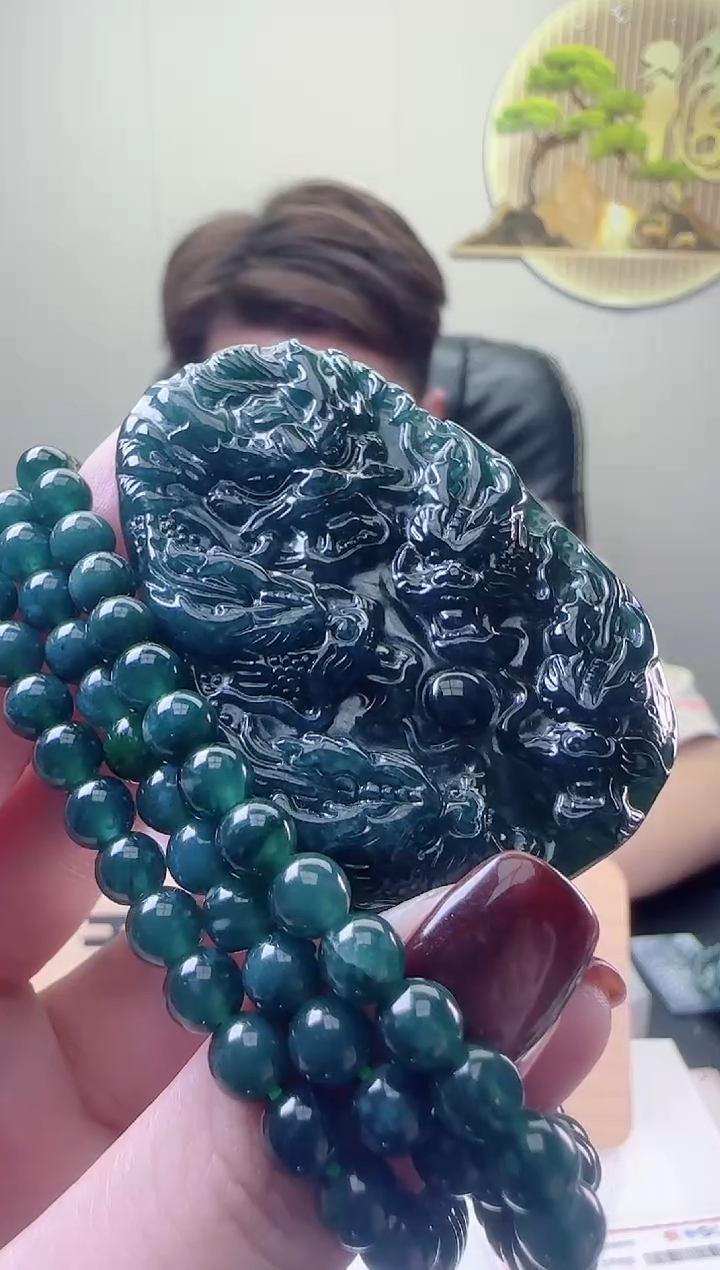 颈饰未镶嵌翡翠多样性随机发其一