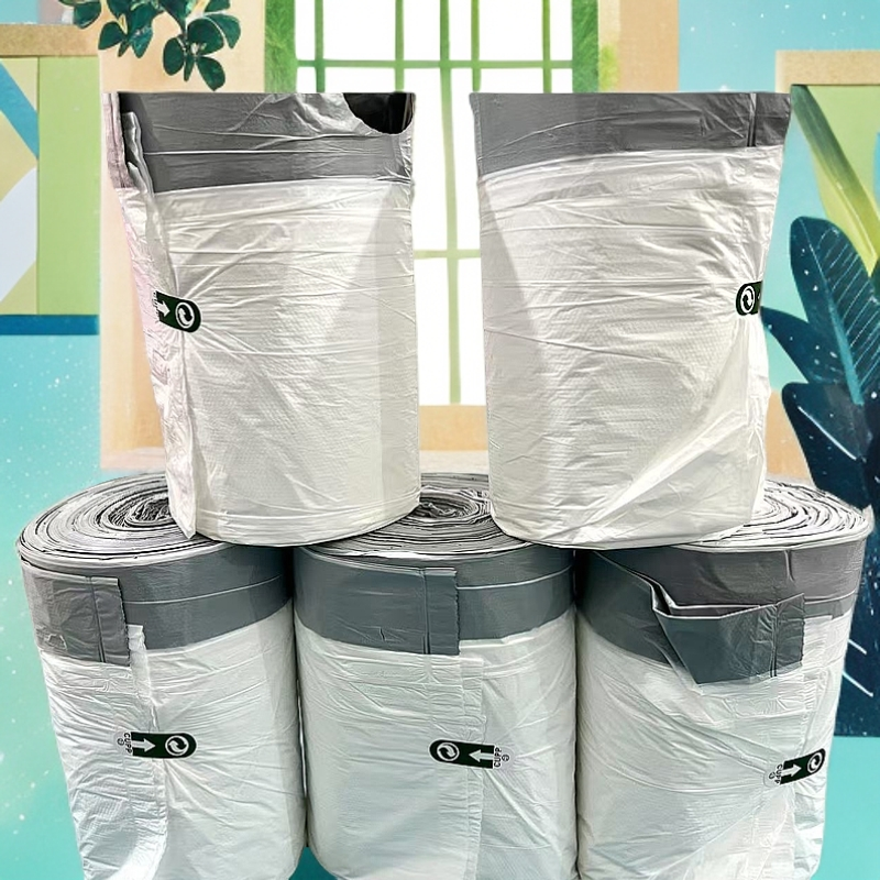 加大加厚厨房餐厅卫生间办公室垃圾袋一次性家用酒店防水拍1发5