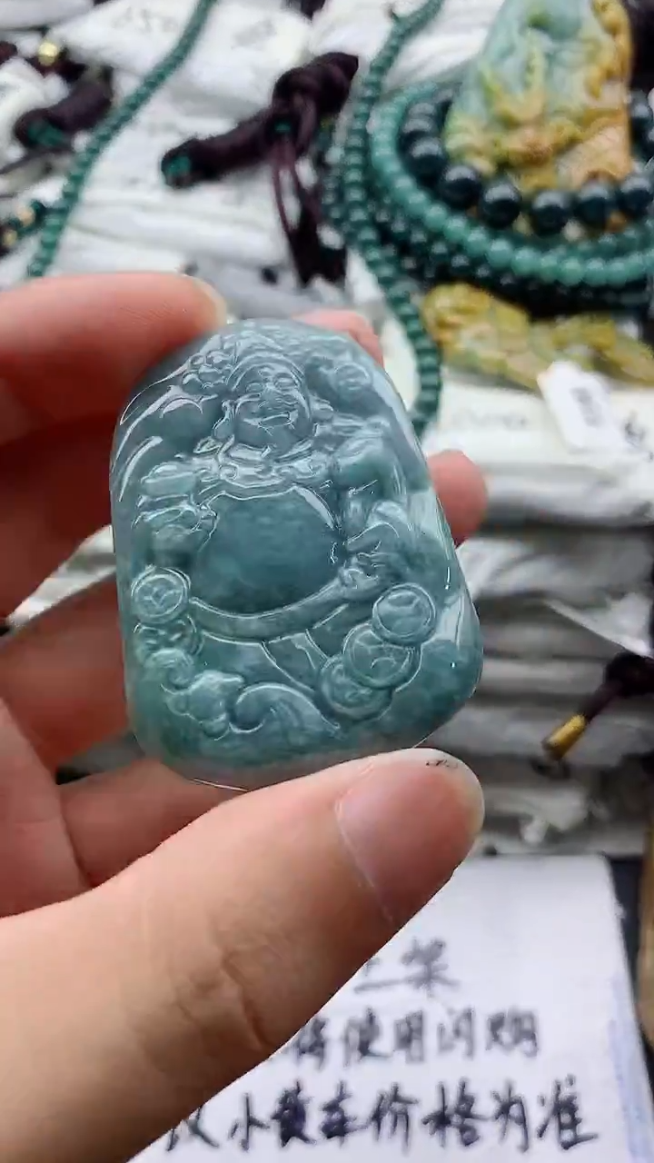 翡翠未镶嵌颈饰8888888888