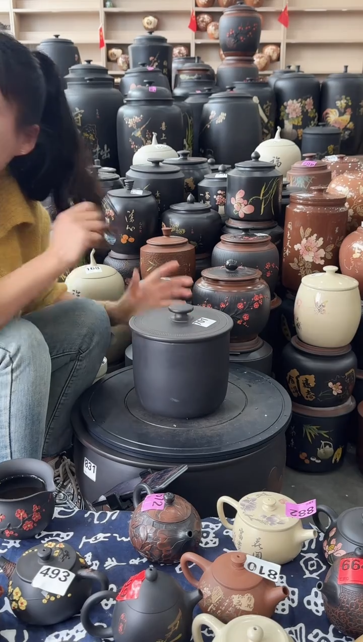 罐瑕疵茶叶罐   701  小五饼素 