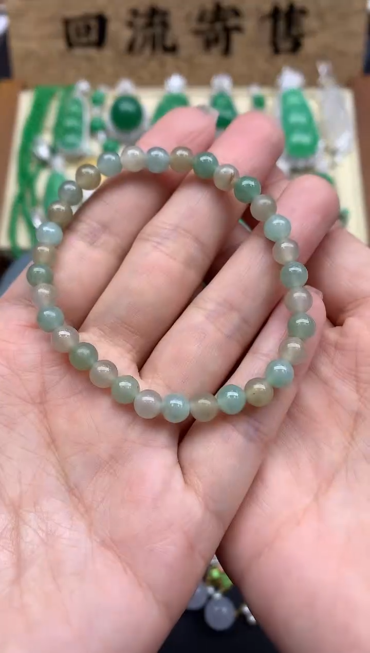 【闪购商品】翡翠手串未镶嵌23-中国好珍宝