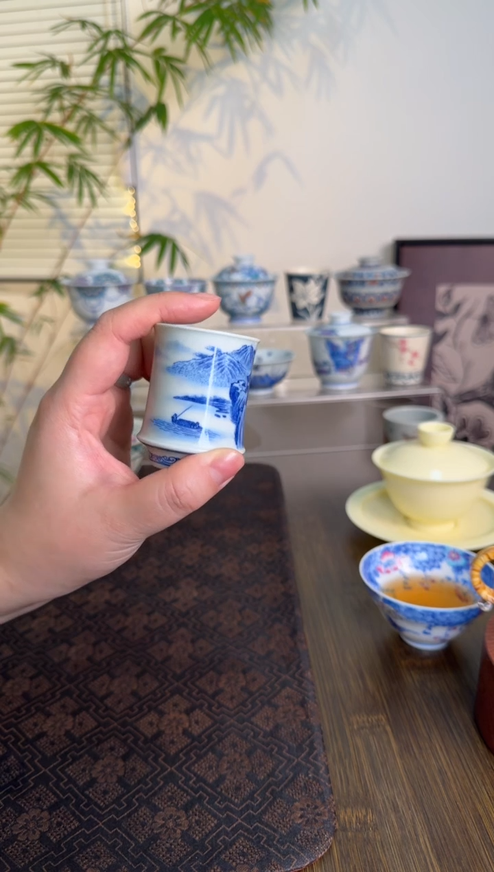 【闪购商品】景德镇手绘茶杯茶杯