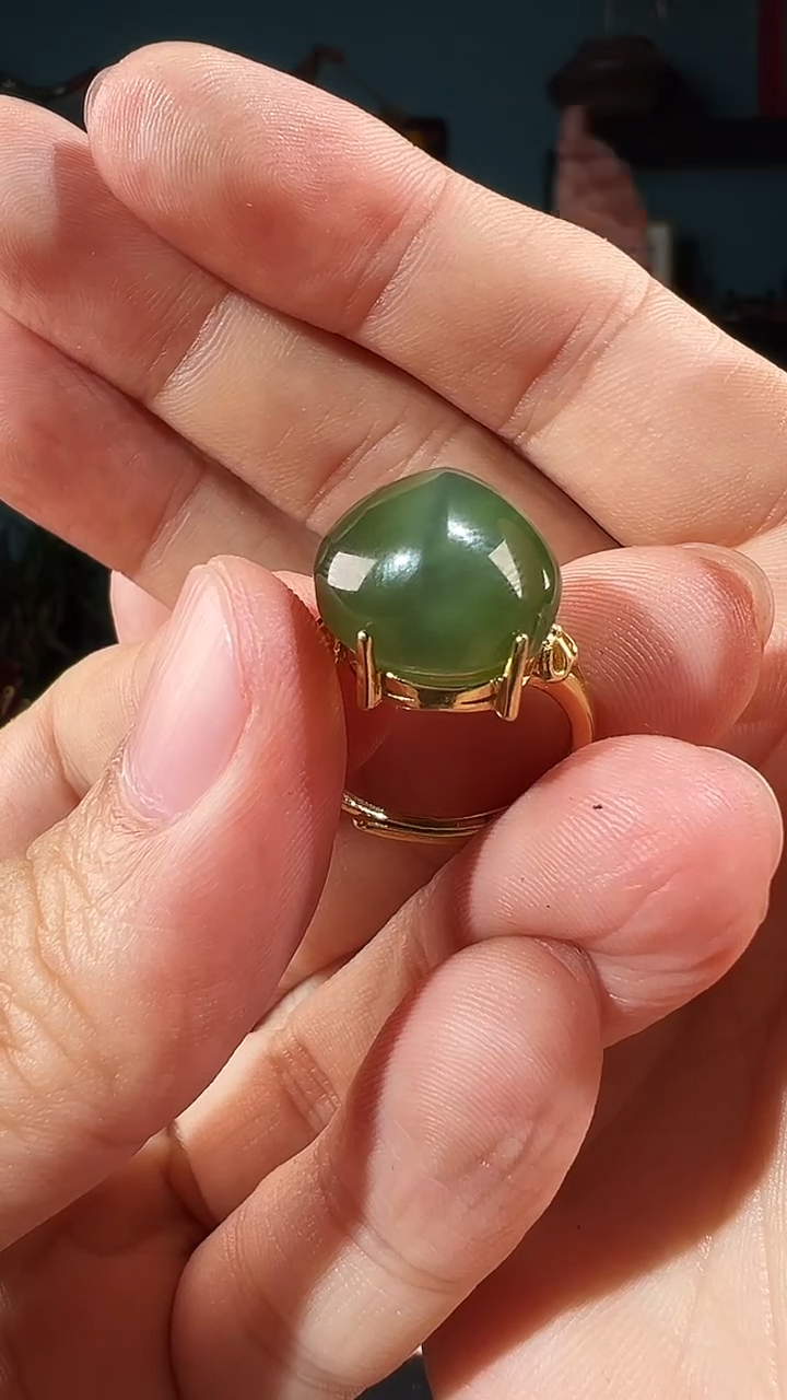 【闪购商品】和田玉戒指未镶嵌戒指