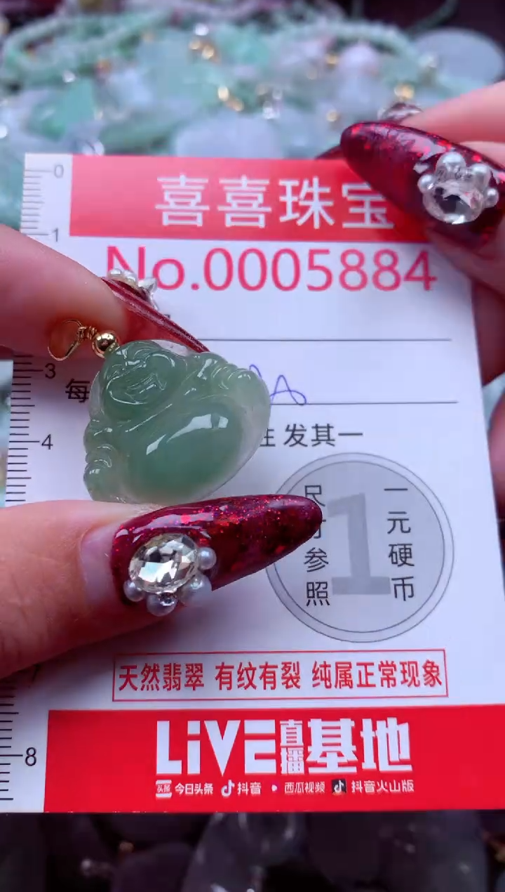 颈饰未镶嵌翡翠5884