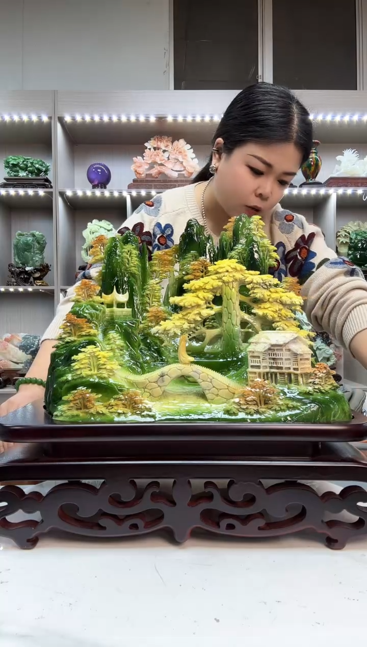 石材天然石材高端家居摆件