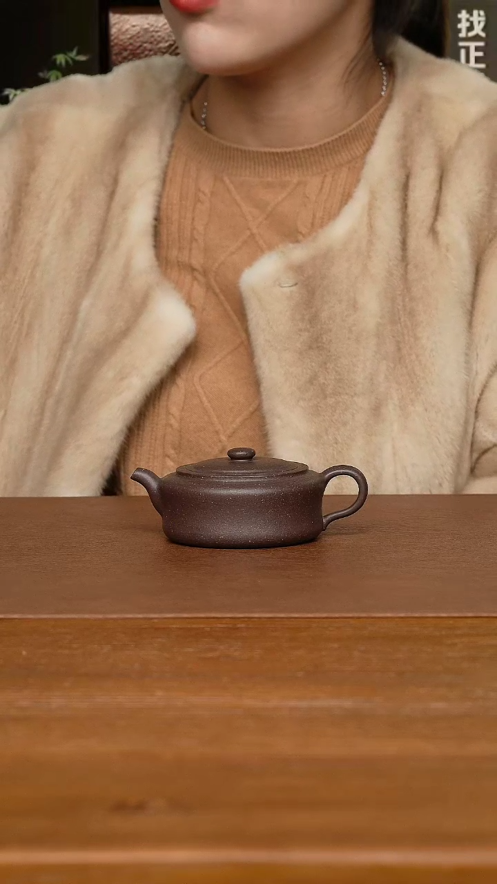 【闪购商品】紫砂茶壶腰线周盘壶 