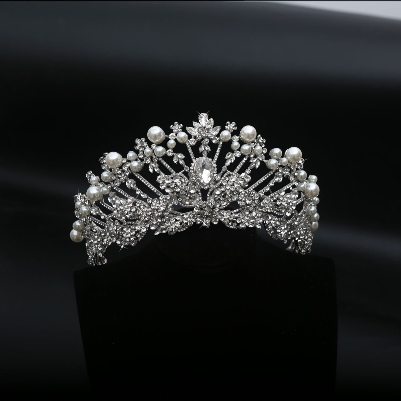 8511喜看优选皇冠饰新娘气质婚纱高级感王冠发冠结婚礼服配饰饰