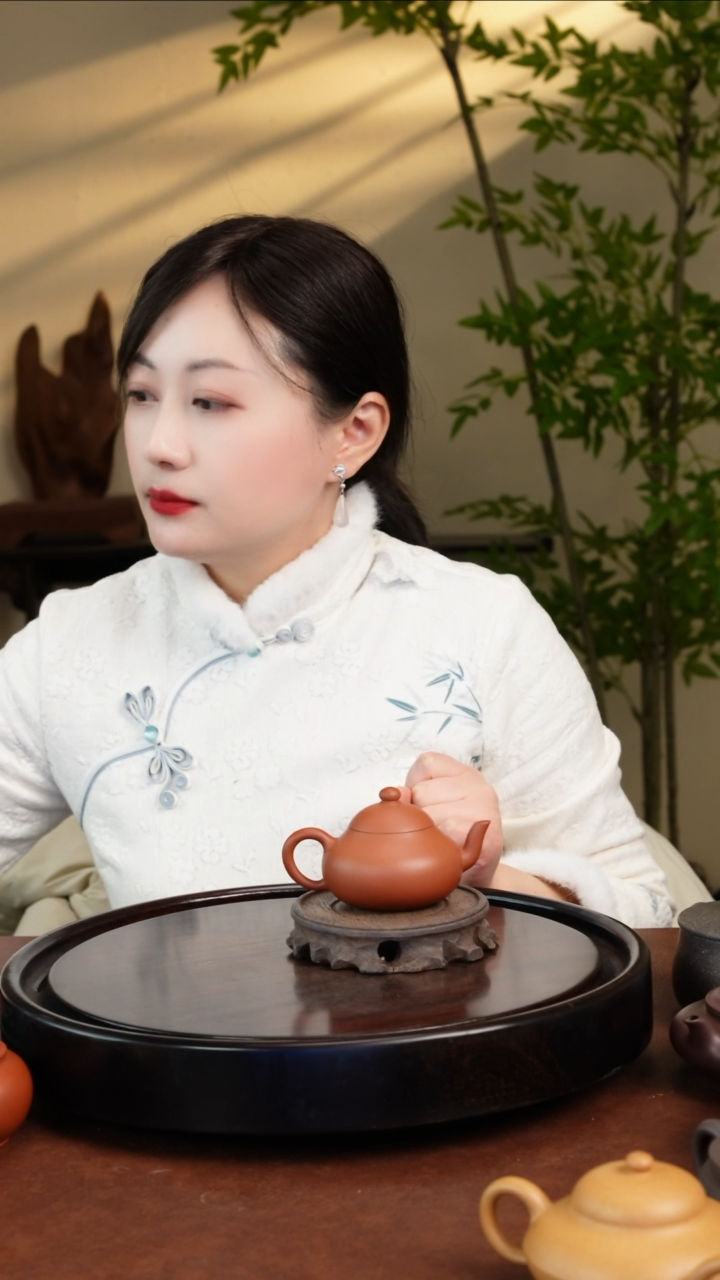 【闪购商品】紫砂茶壶原矿朱泥矮梨120CC