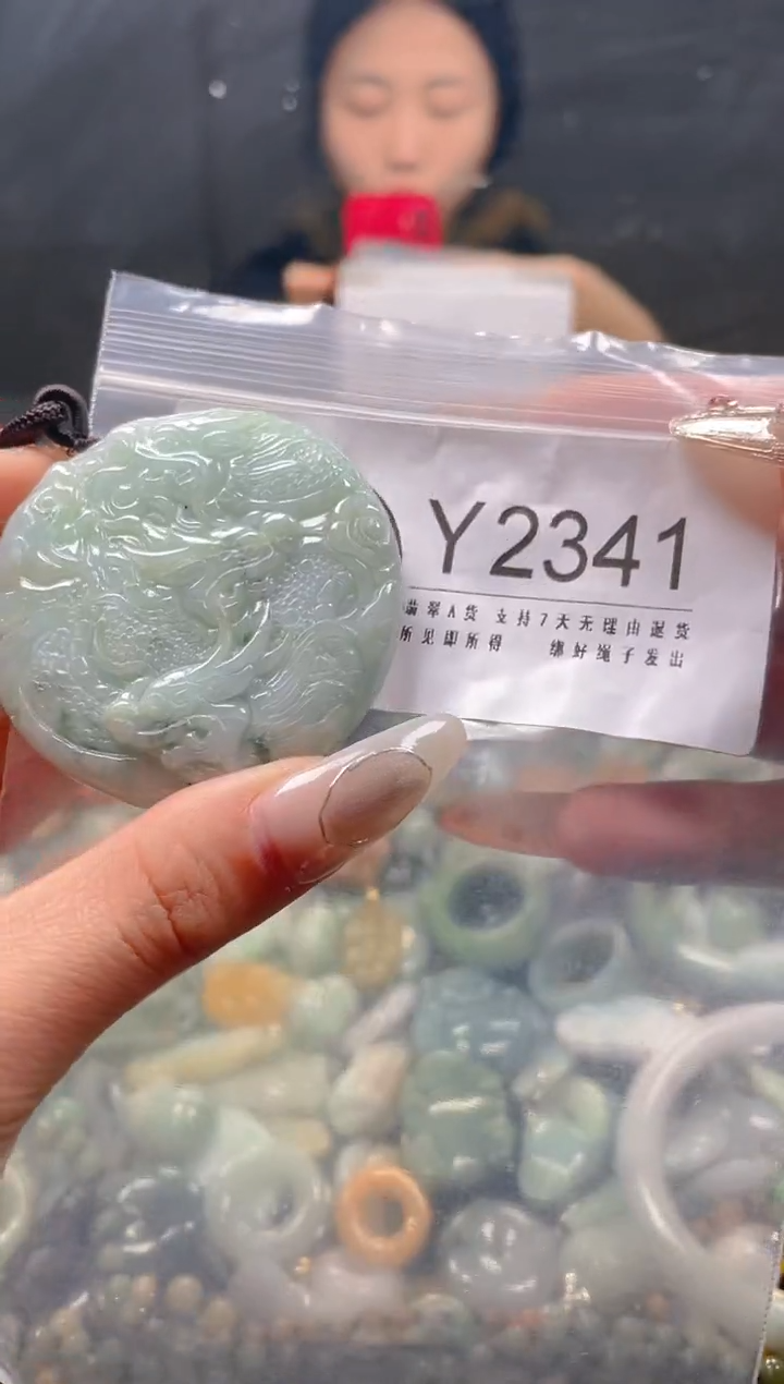 【闪购商品】翡翠颈饰未镶嵌/Y/翡翠A货一图一物