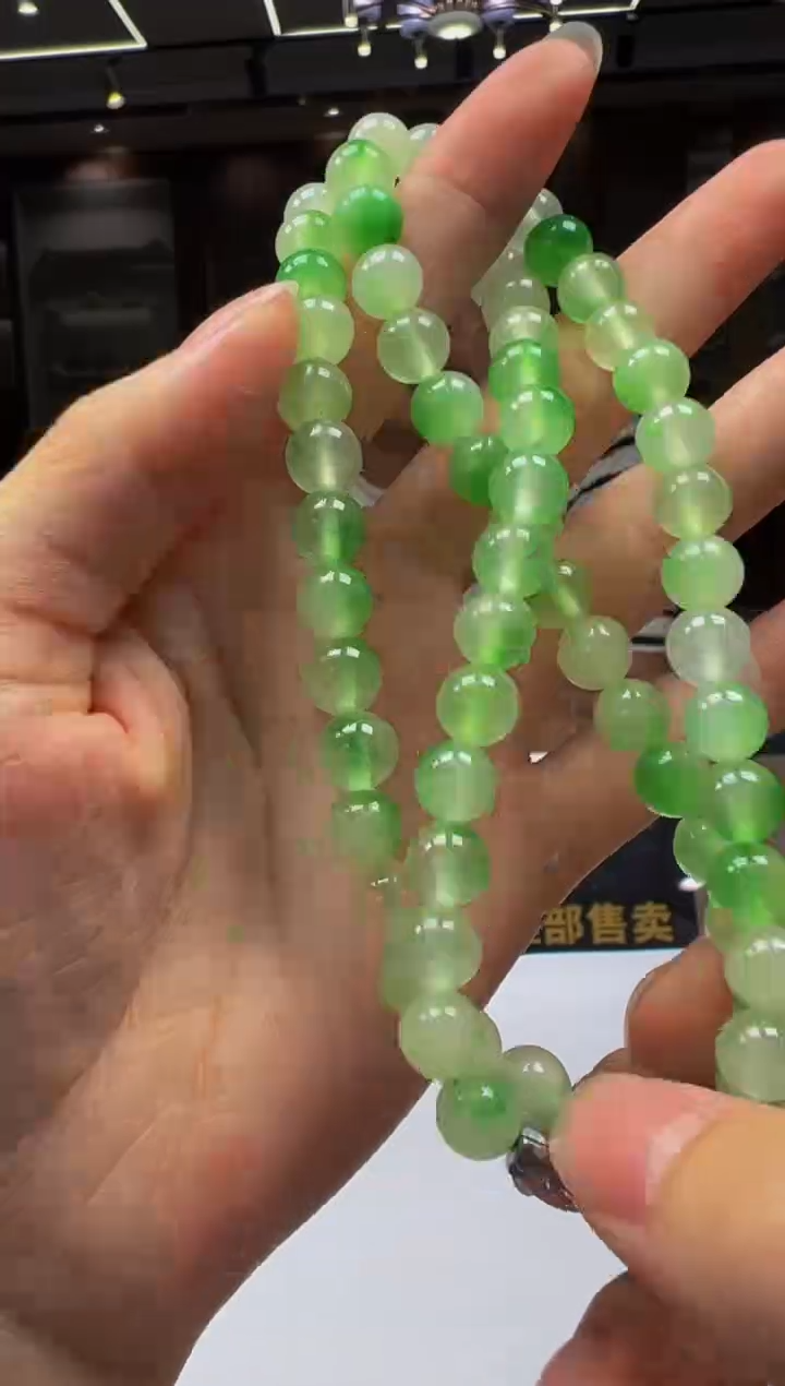 颈饰未镶嵌翡翠QY2025-9-26-27