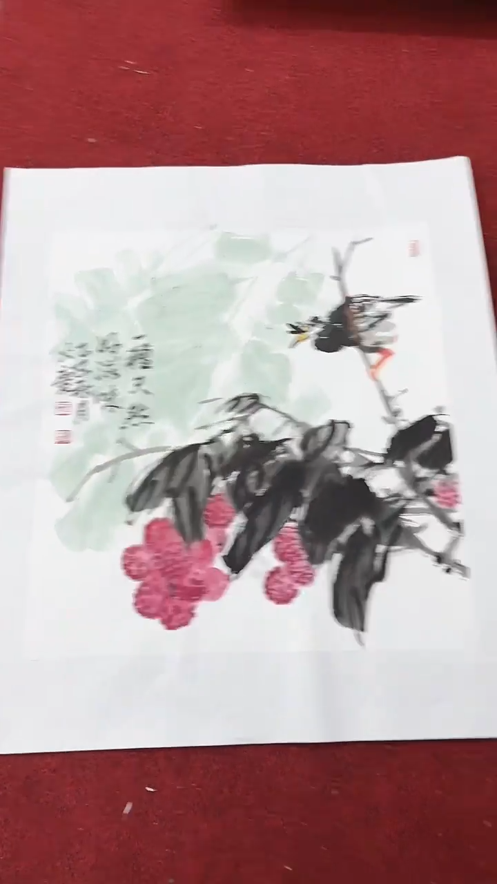 国画李火庆/国画/花鸟
