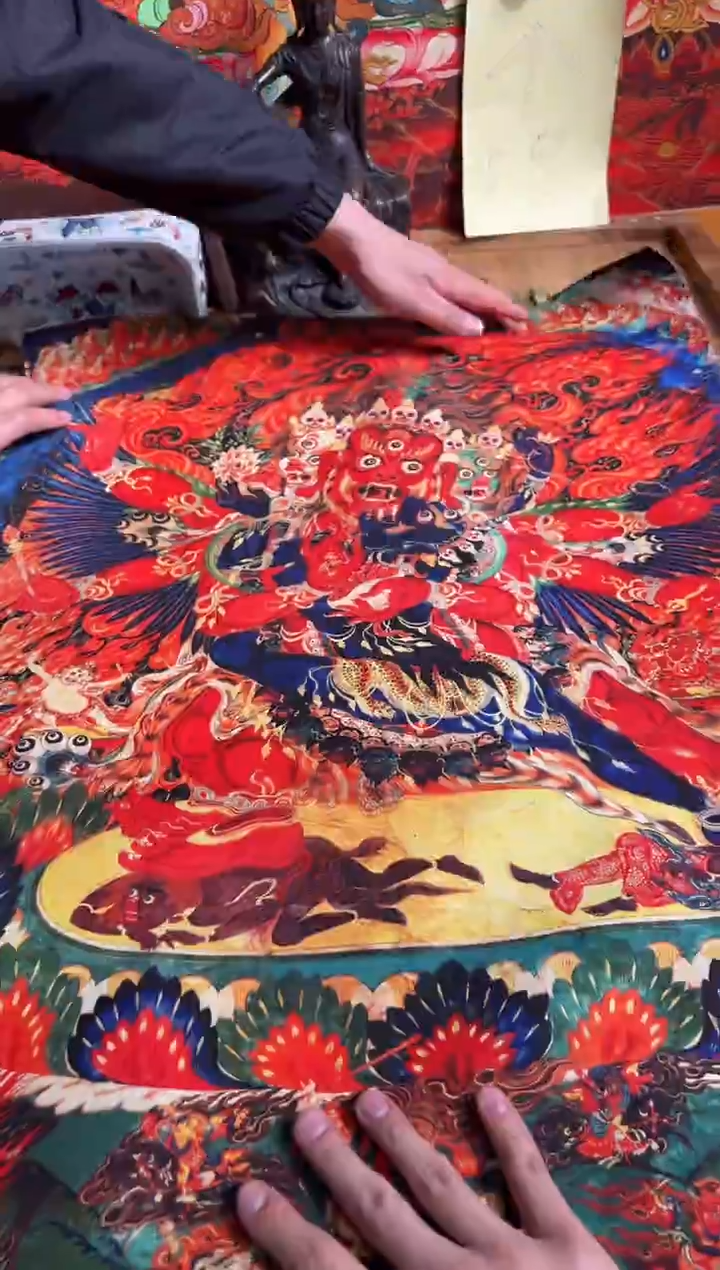 卷轴画卷轴画奥奥的唐卡