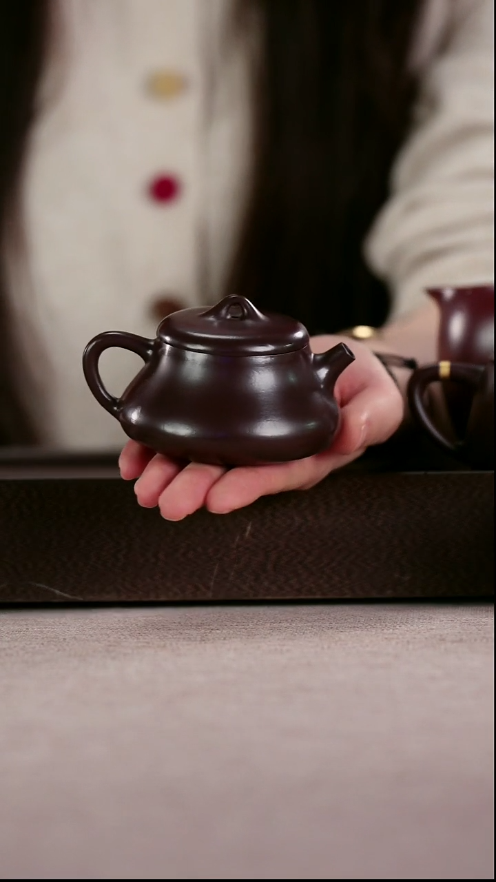 茶壶紫砂高温紫罗兰钠瓢