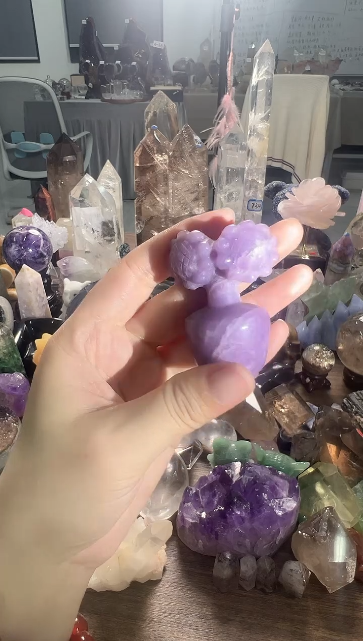 未镶嵌珠宝半成品水晶宇*鱼M360