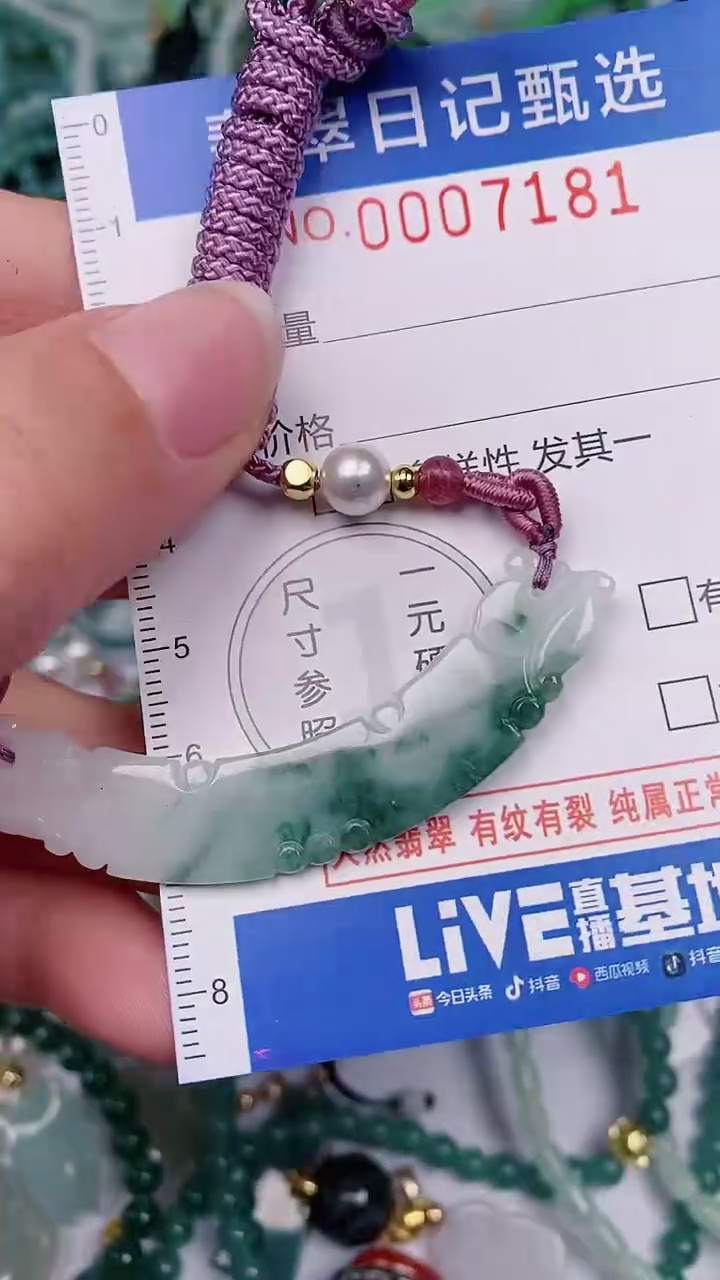 【闪购商品】翡翠颈饰未镶嵌00007181