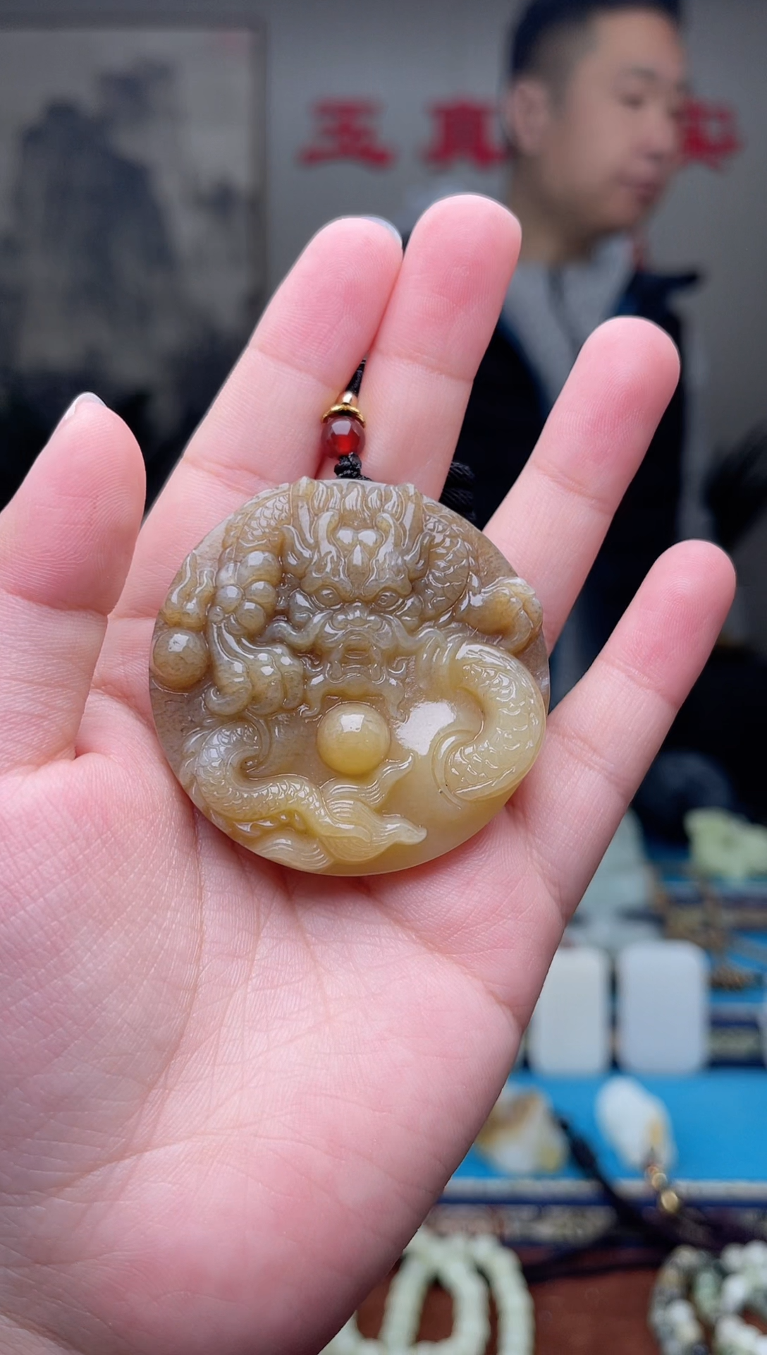 【闪购商品】和田玉未镶嵌挂件1