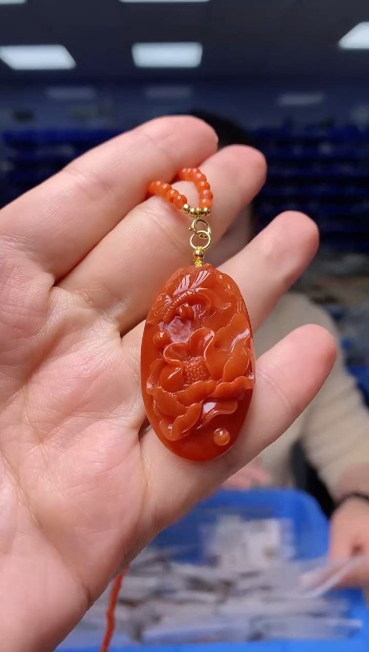 【闪购商品】南红玛瑙颈饰未镶嵌G12956