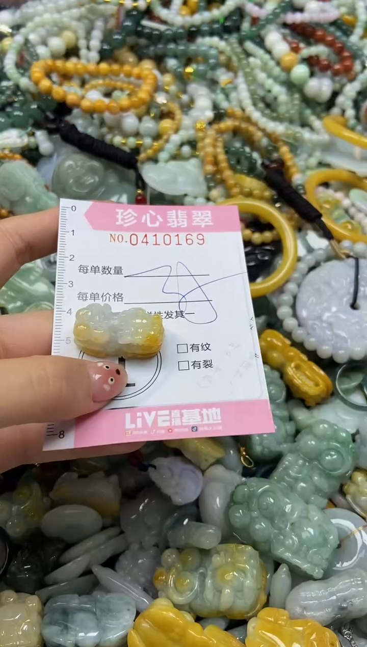 颈饰未镶嵌翡翠闪购0410169