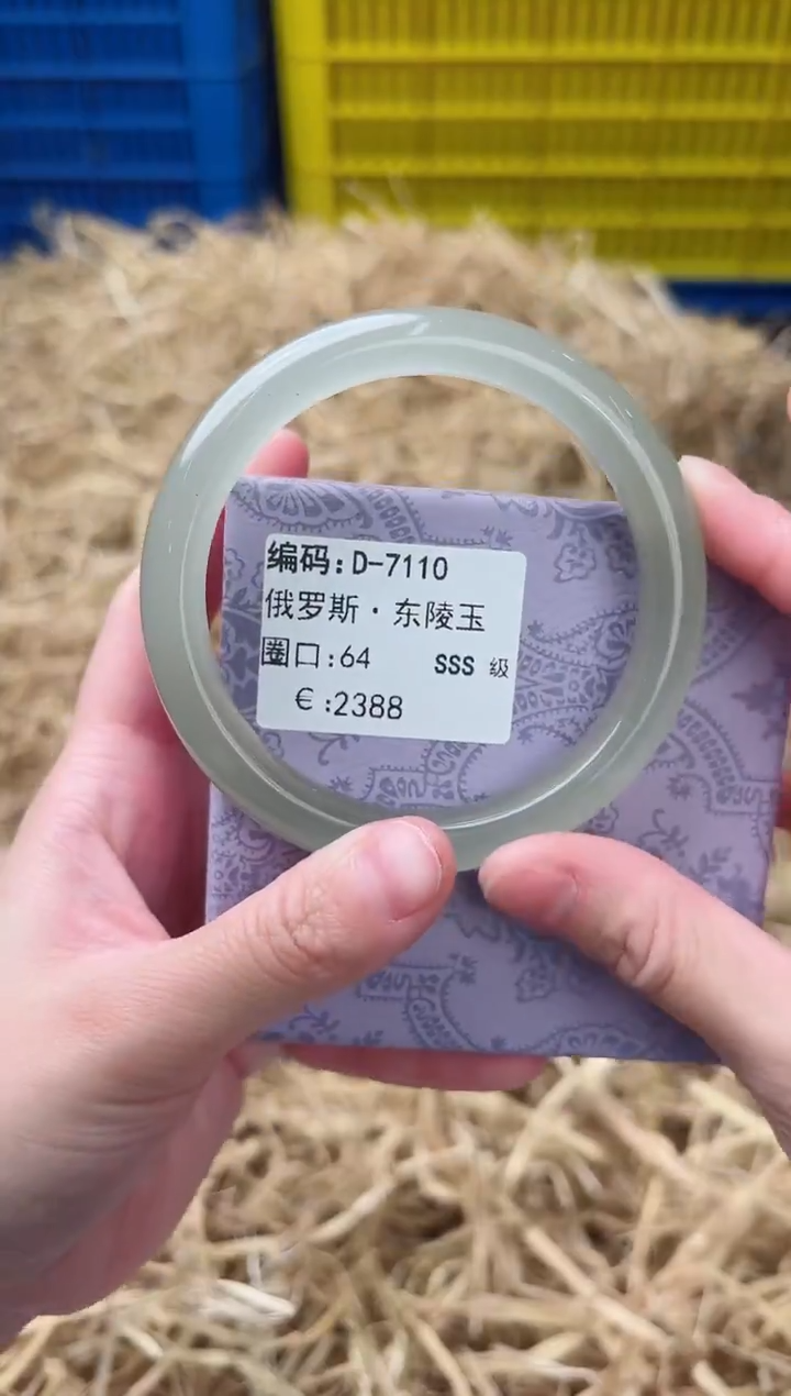 未镶嵌手镯石英质玉D-7110