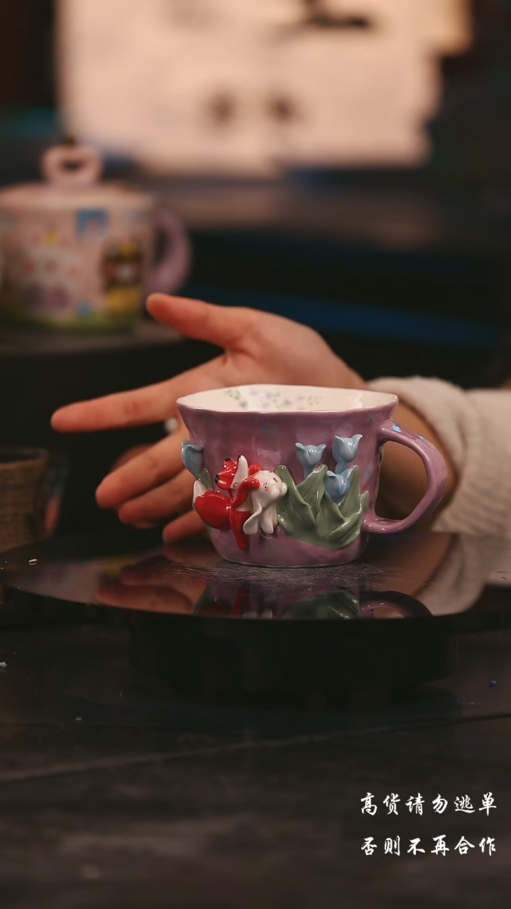 陶瓷景德镇可爱设计师款陶瓷 