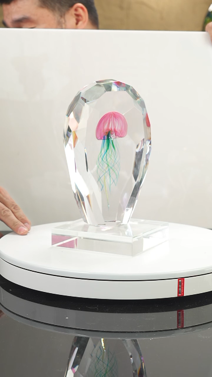 【闪购商品】摆件设计款切面水母摆件74号