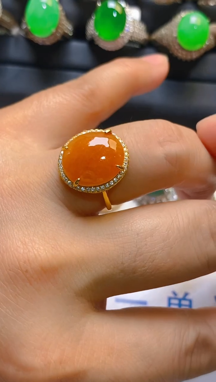 【闪购商品】翡翠耳饰银S925镶嵌天然A货翡翠1