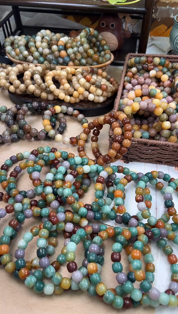 手串菩提根/象牙果a475 卡12 油膏微瑕