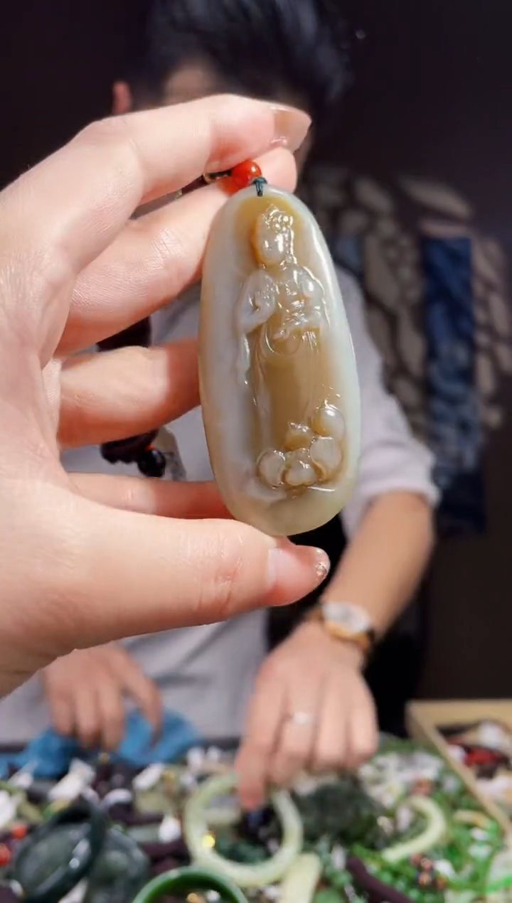 【闪购商品】和田玉颈饰未镶嵌拍一发一