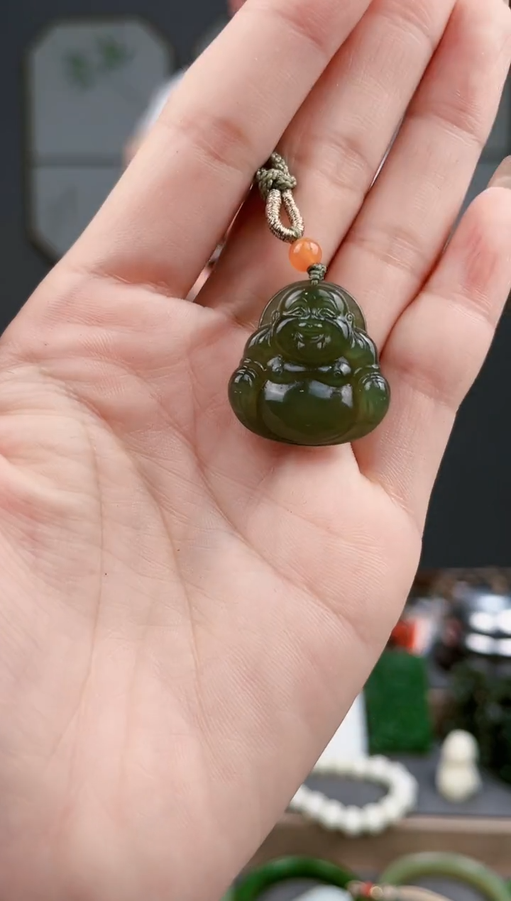 和田玉未镶嵌颈饰多样性发货拍一单发一个