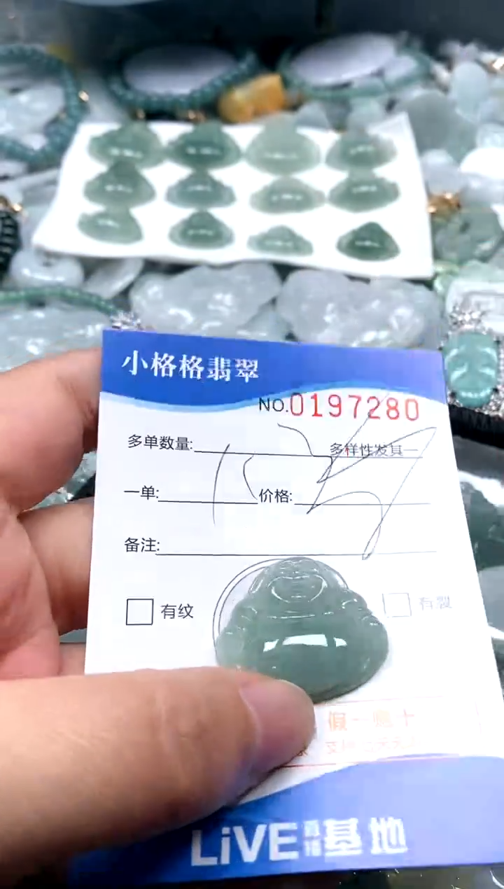【闪购商品】翡翠颈饰未镶嵌闪购商品0197230