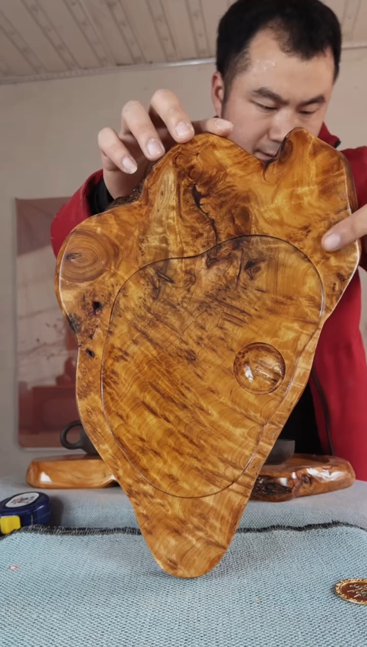 【闪购商品】木木雕茶盘不含配件 截图为准 55