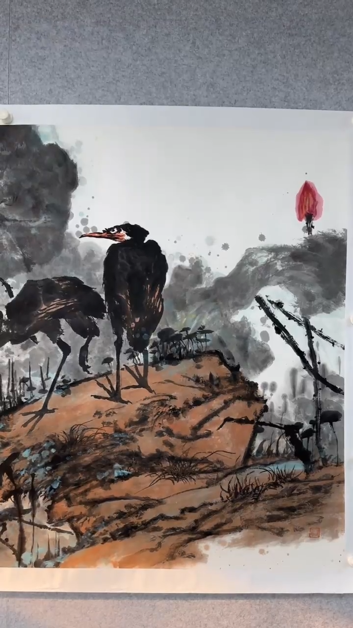 【闪购商品】国画梁老师精品绘画作品