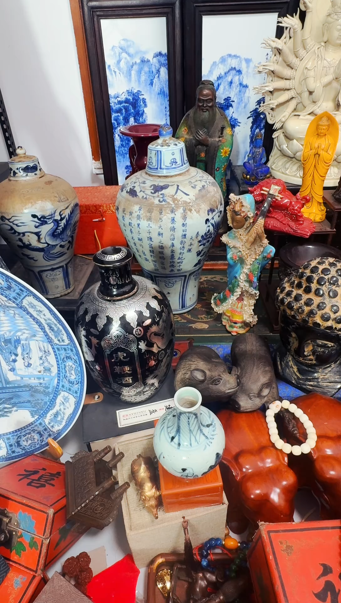 【闪购商品】瓷片陶瓷陶瓷陶瓷i瓶