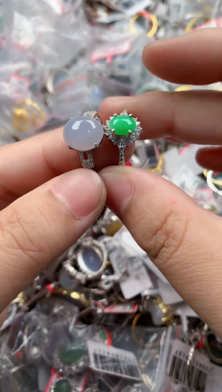 未镶嵌戒指翡翠8888    7