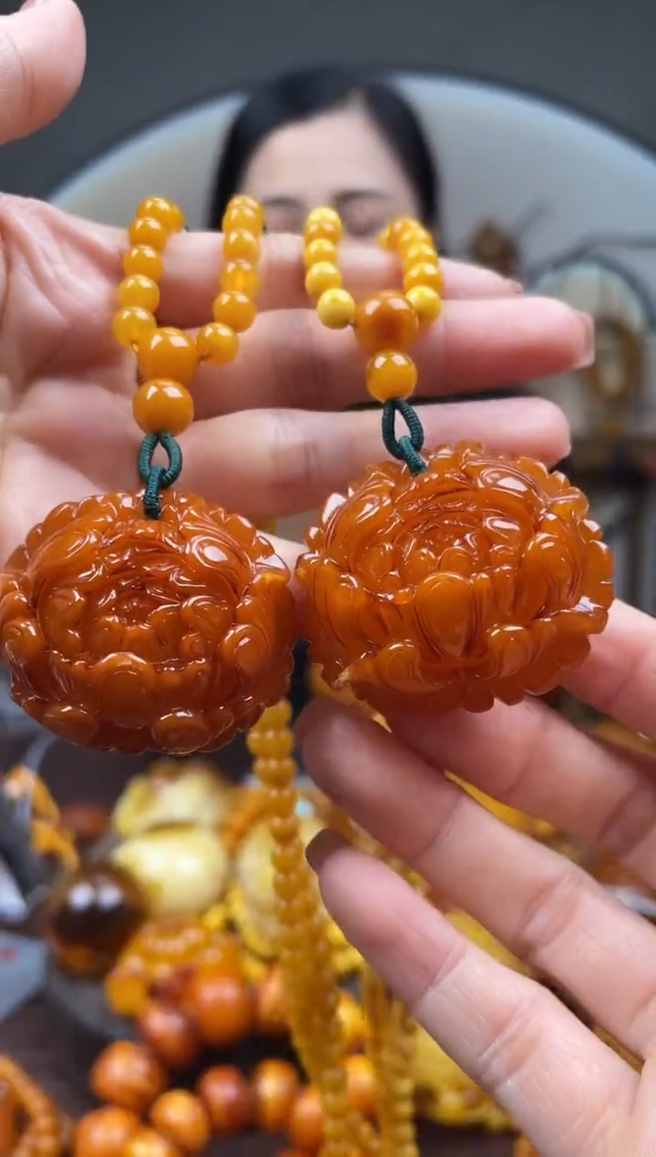 【闪购商品】琥珀裸石未镶嵌首饰 假1赔4 （多样性发货1件（微瑕